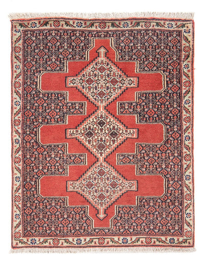 Senneh Rug 72x98cm - Persian Rugs - red