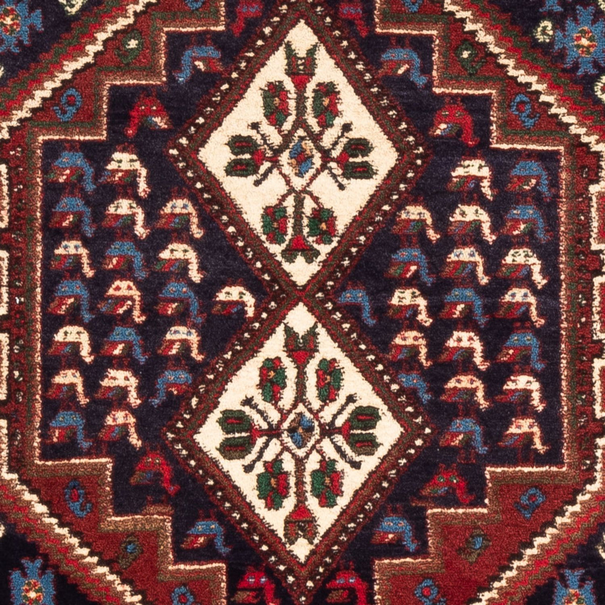 Perser Rug - Nomadic - 150 x 97 cm - dark blue