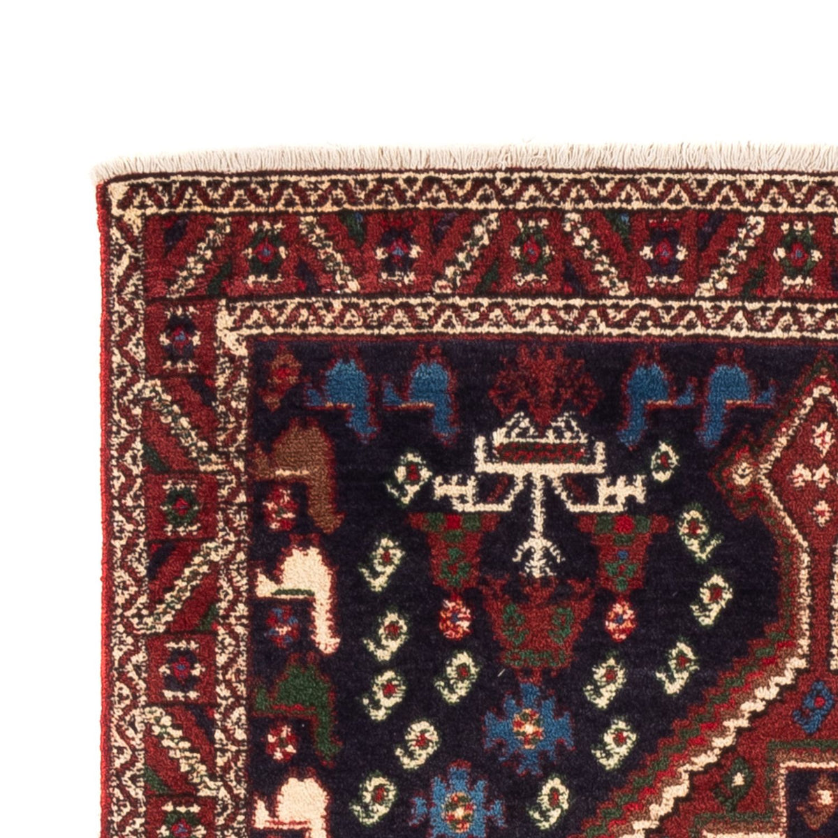 Perser Rug - Nomadic - 150 x 97 cm - dark blue