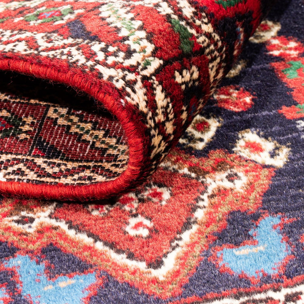 Perser Rug - Nomadic - 150 x 97 cm - dark blue