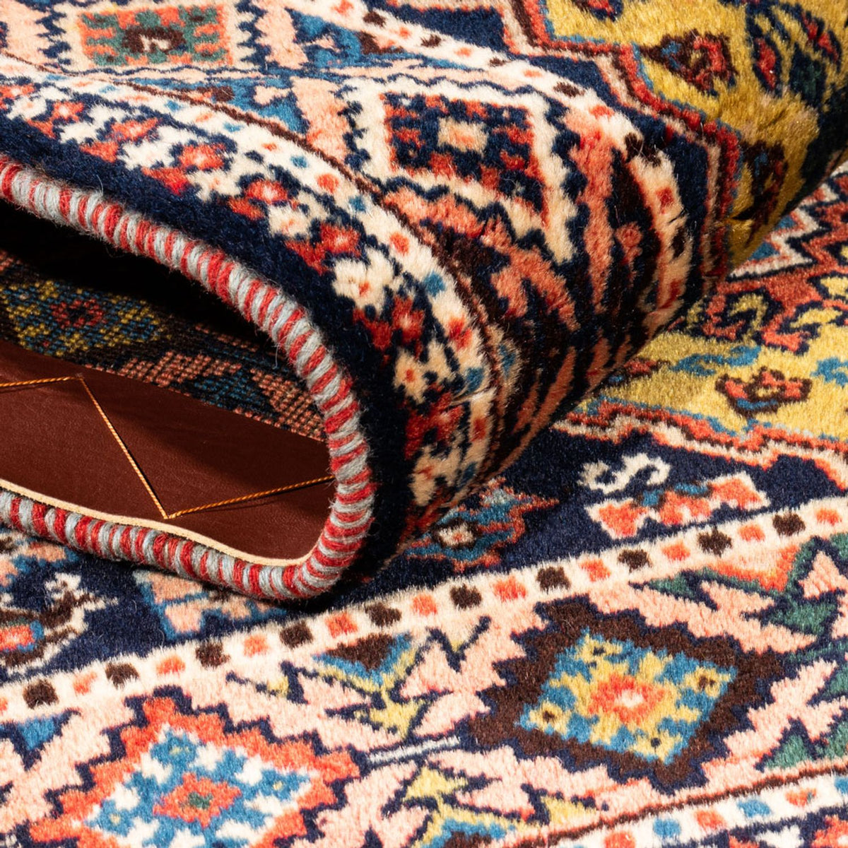 Perser Rug - Nomadic - 120 x 80 cm - yellow