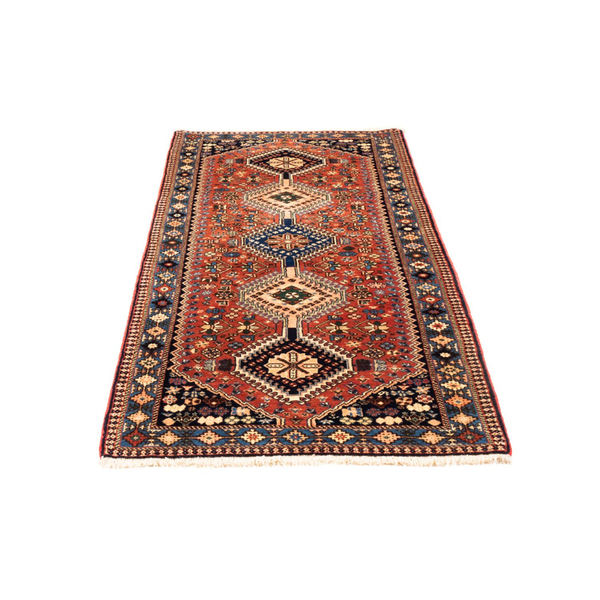 Runner Perser Rug - Nomadic - 203 x 83 cm - red