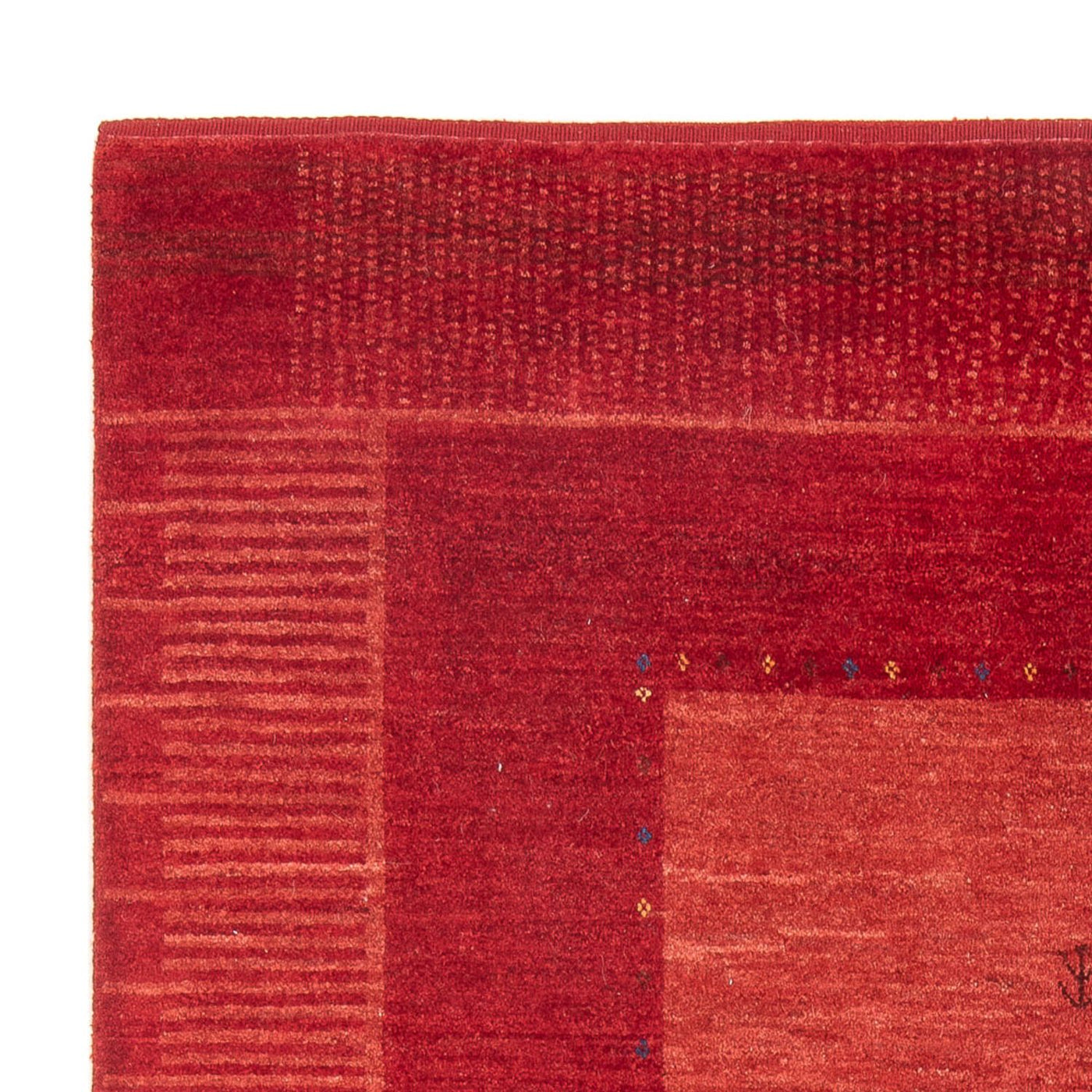 Gabbeh Persisch Teppich 200x154cm - Perserteppich Wollteppich