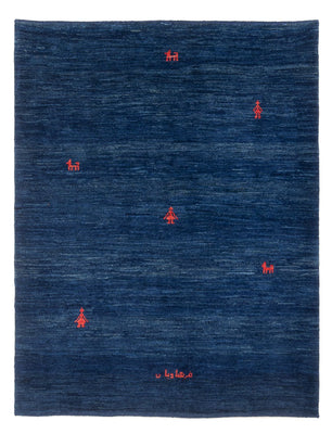 Gabbeh Rug - Perser - 190 x 150 cm - dark blue