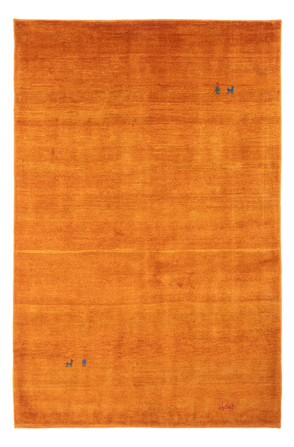 Gabbeh Rug - Perser - 203 x 142 cm - orange