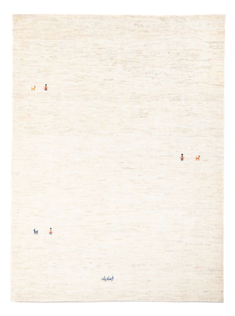 Gabbeh Rug - Perser - 196 x 152 cm - beige
