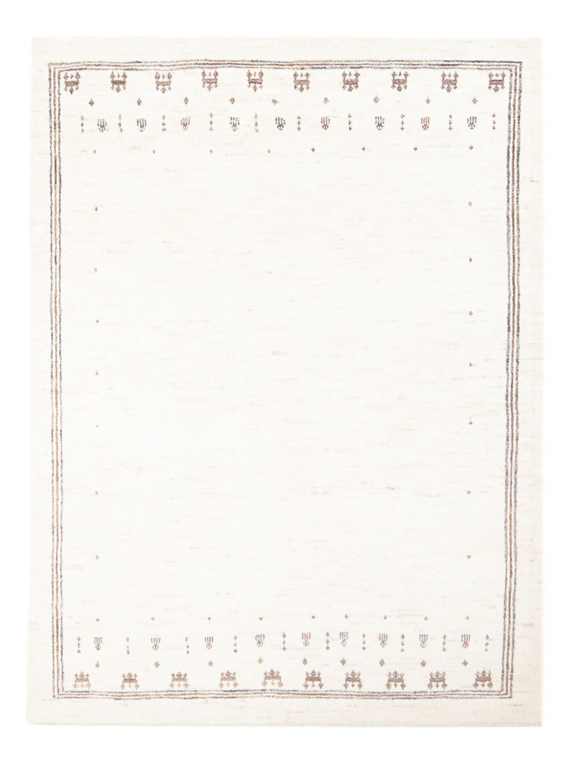 Gabbeh Rug - Perser - 198 x 150 cm - white