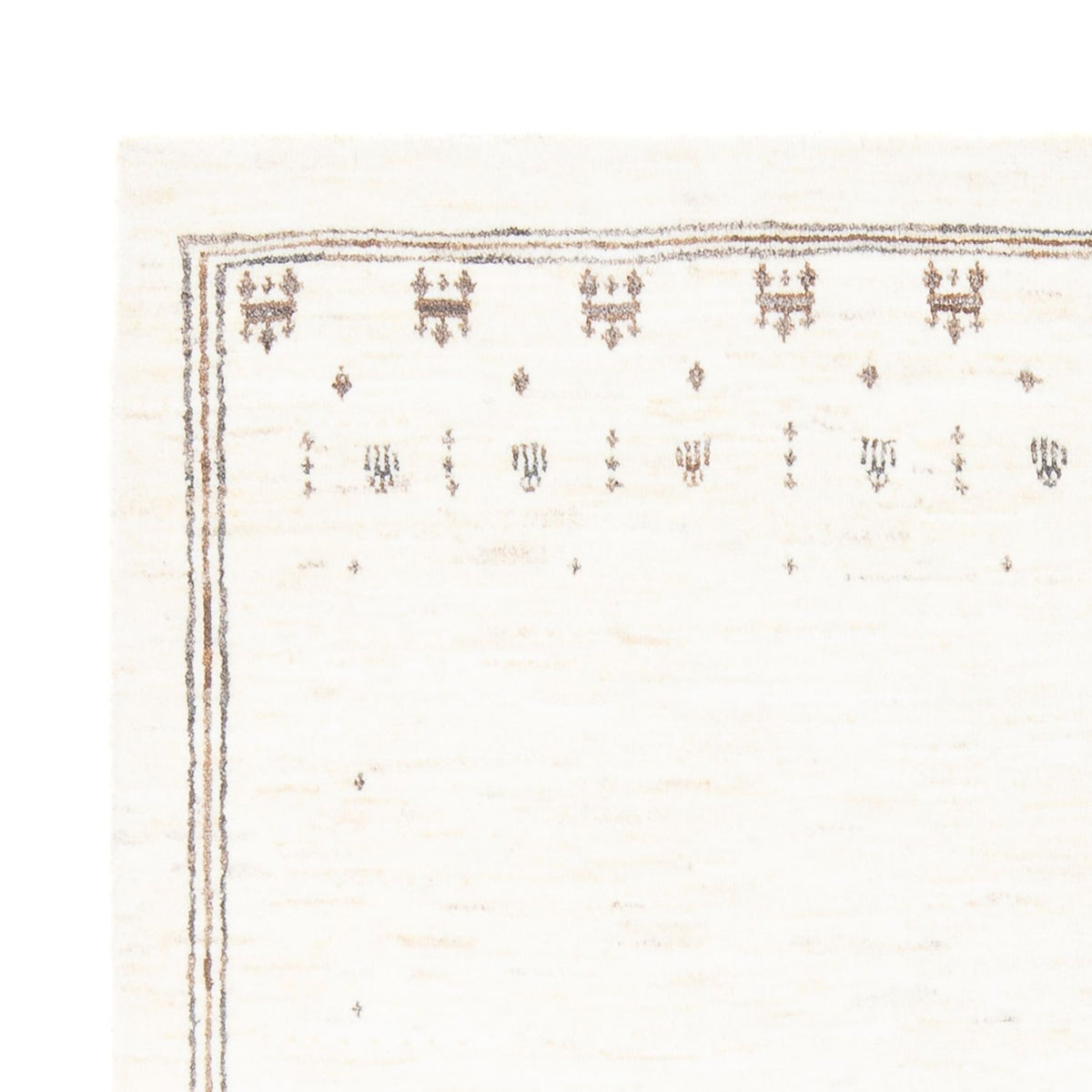 Gabbeh Rug - Perser - 198 x 150 cm - white