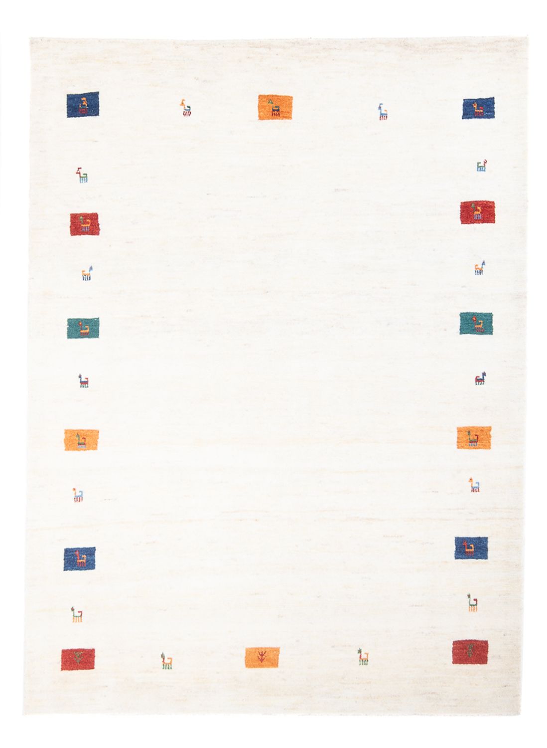 Gabbeh Rug - Perser - 201 x 149 cm - multicolored