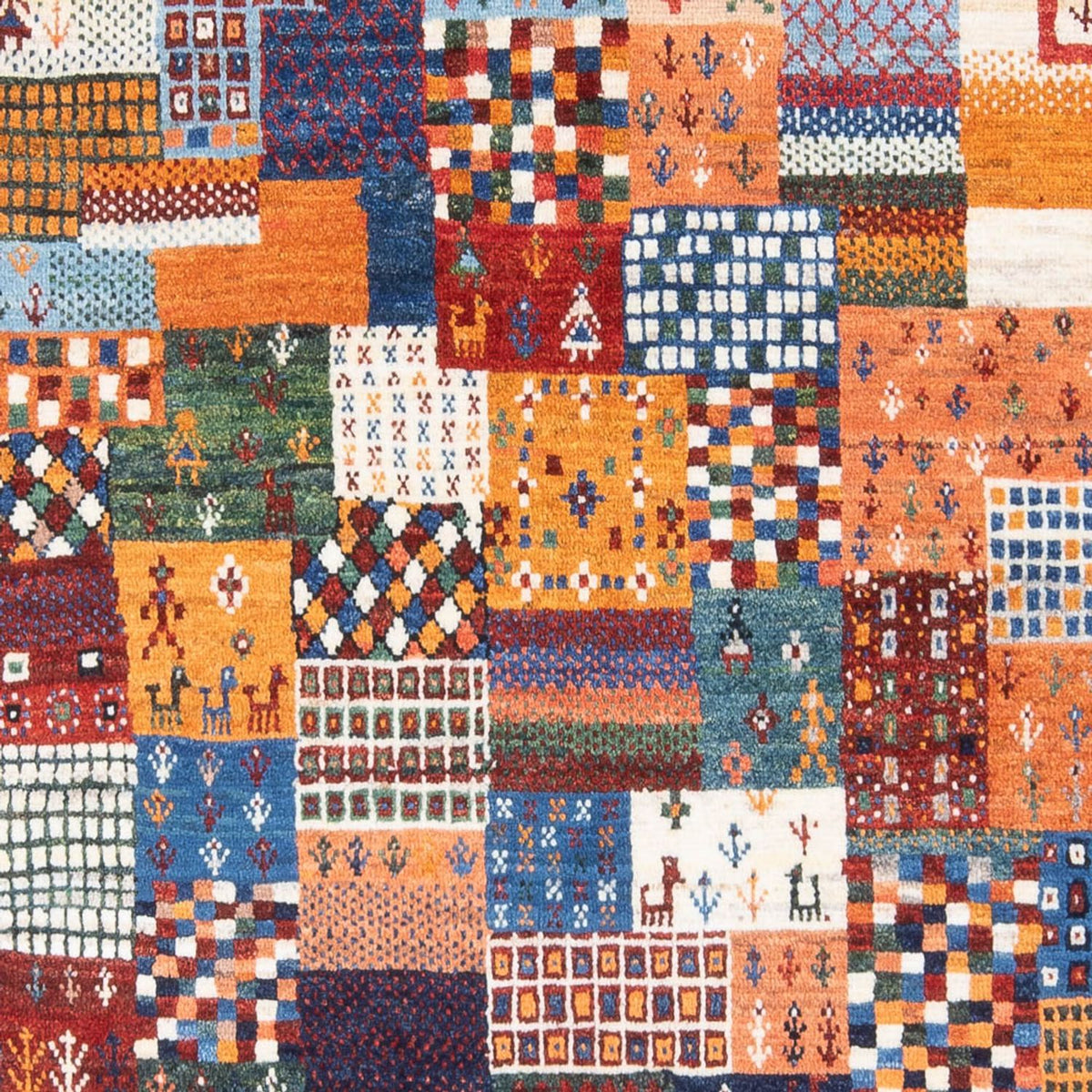 Gabbeh Rug - Perser - 198 x 148 cm - multicolored