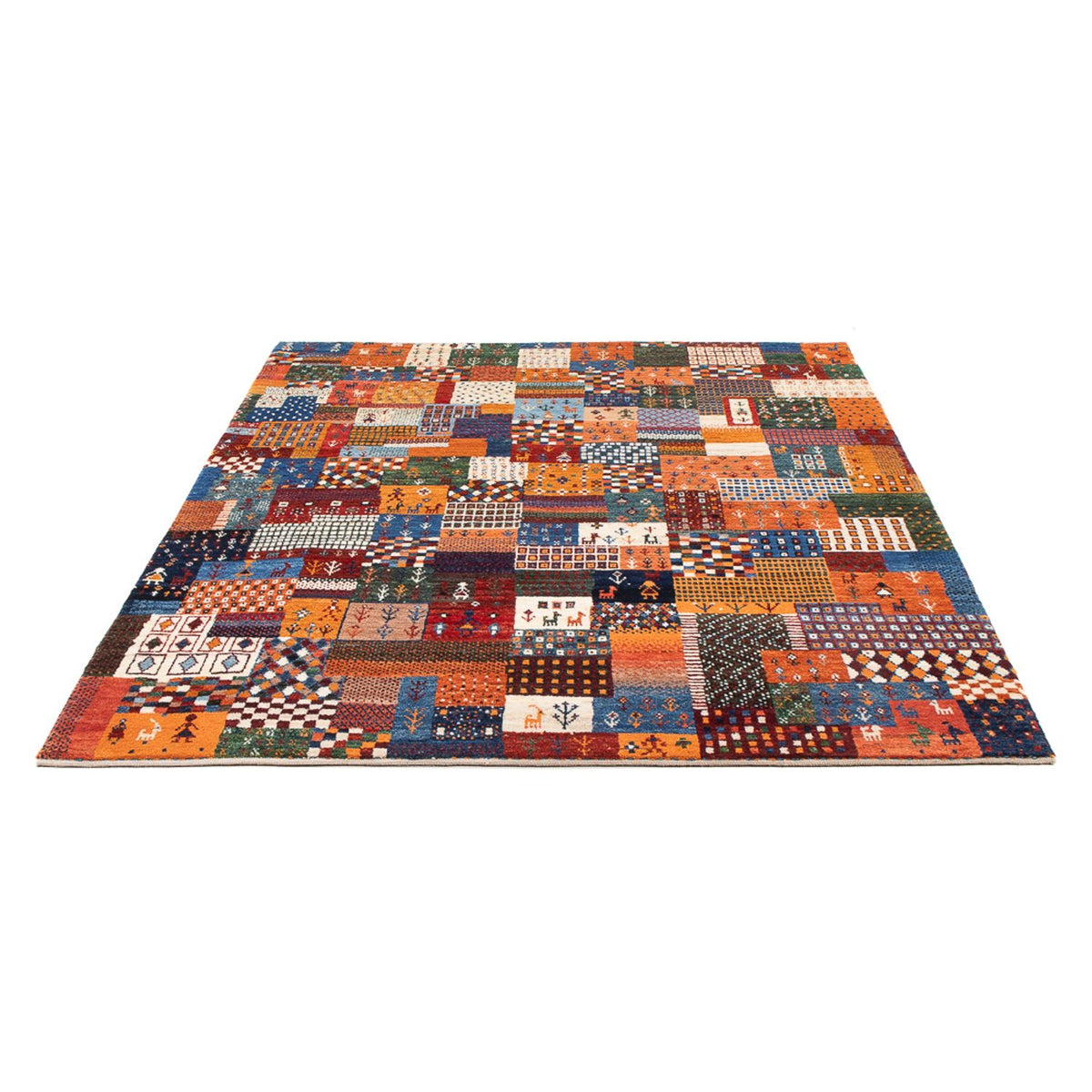 Gabbeh Rug - Perser - 198 x 148 cm - multicolored