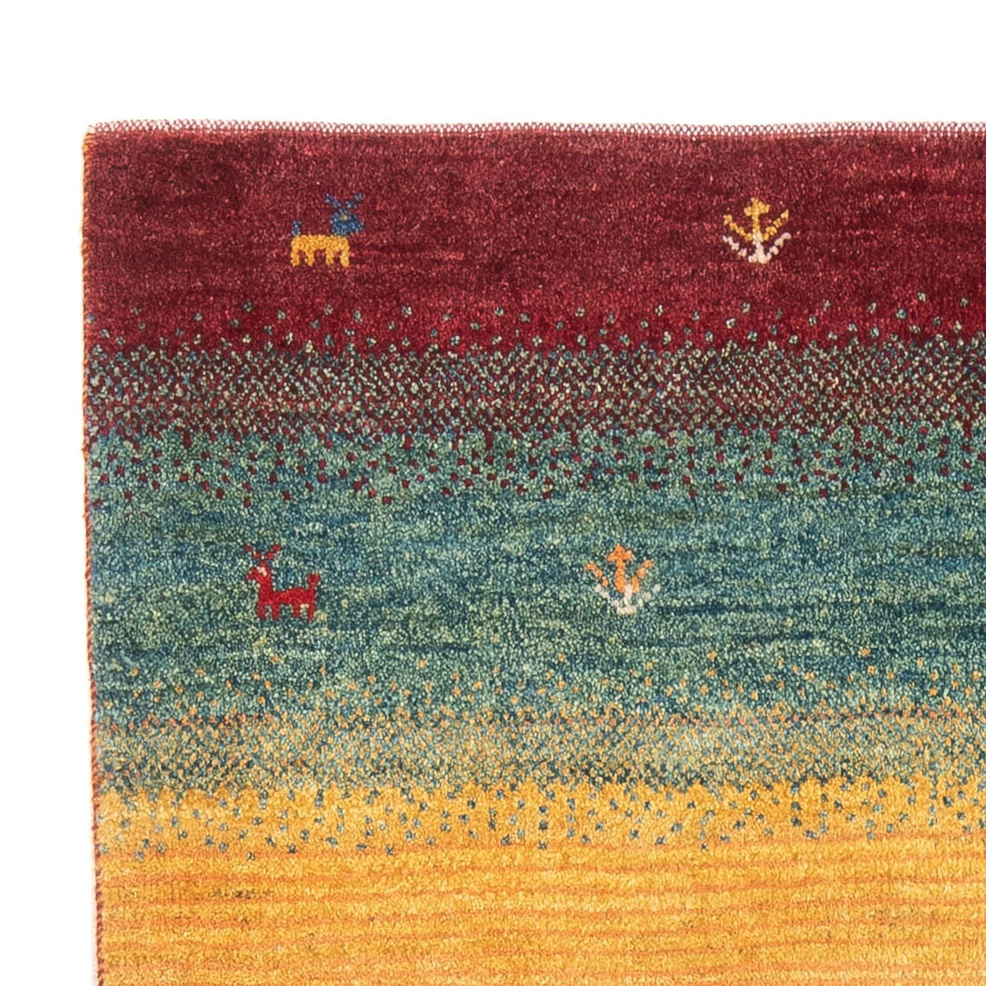 Gabbeh Persian Rug 152x108cm - Perserteppich Wollteppich