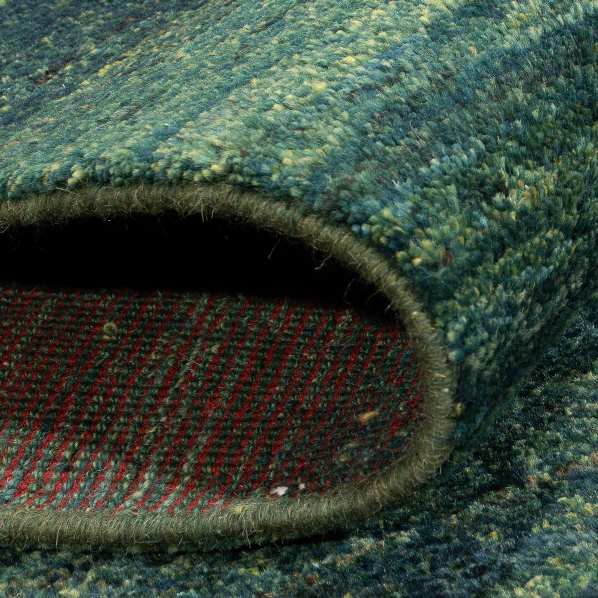 Gabbeh Rug - Perser - 152 x 100 cm - dark green