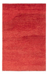 Persian Gabbeh Rug 100x150cm - Perserteppich Wollteppich - Rectangle / Red / 100 x 150 cm Rectangle