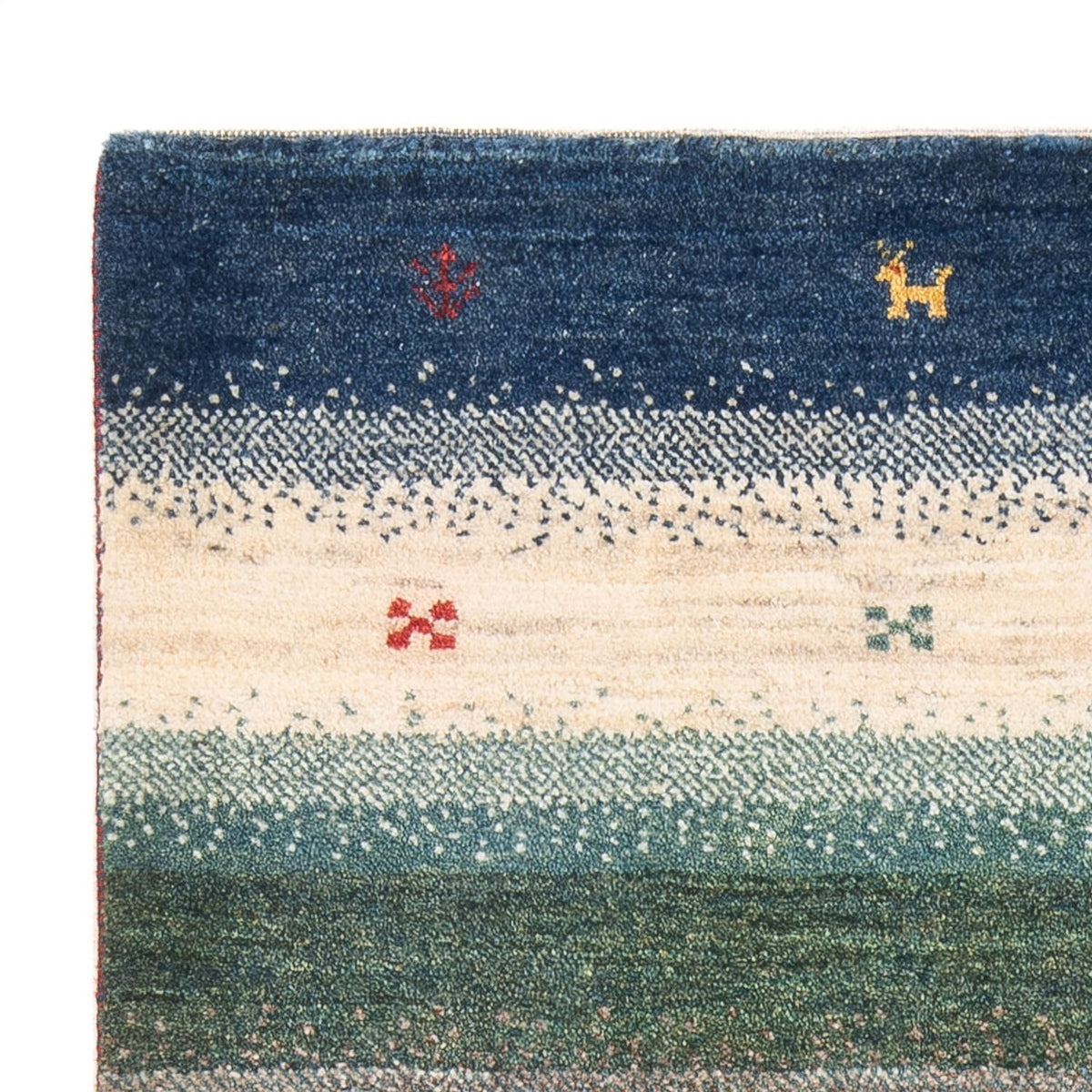 Persian Gabbeh Rug 107x153cm - Perserteppich Wollteppich