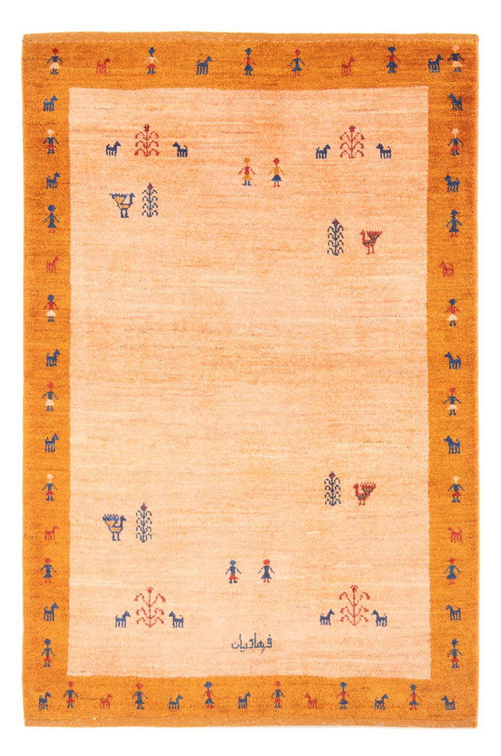 Gabbeh Rug - Perser - 149 x 99 cm - multicolored