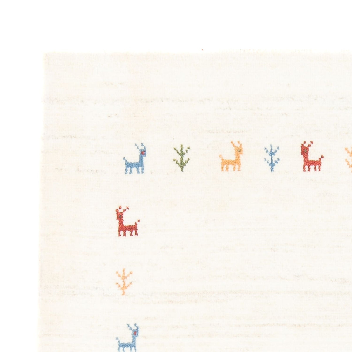 Persian Gabbeh Rug 104x148cm - Perserteppich Wollteppich