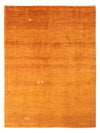 Persian Gabbeh Rug 150x196cm - Perserteppich Wollteppich - Rectangle / Orange / 150 x 196 cm Rectangle