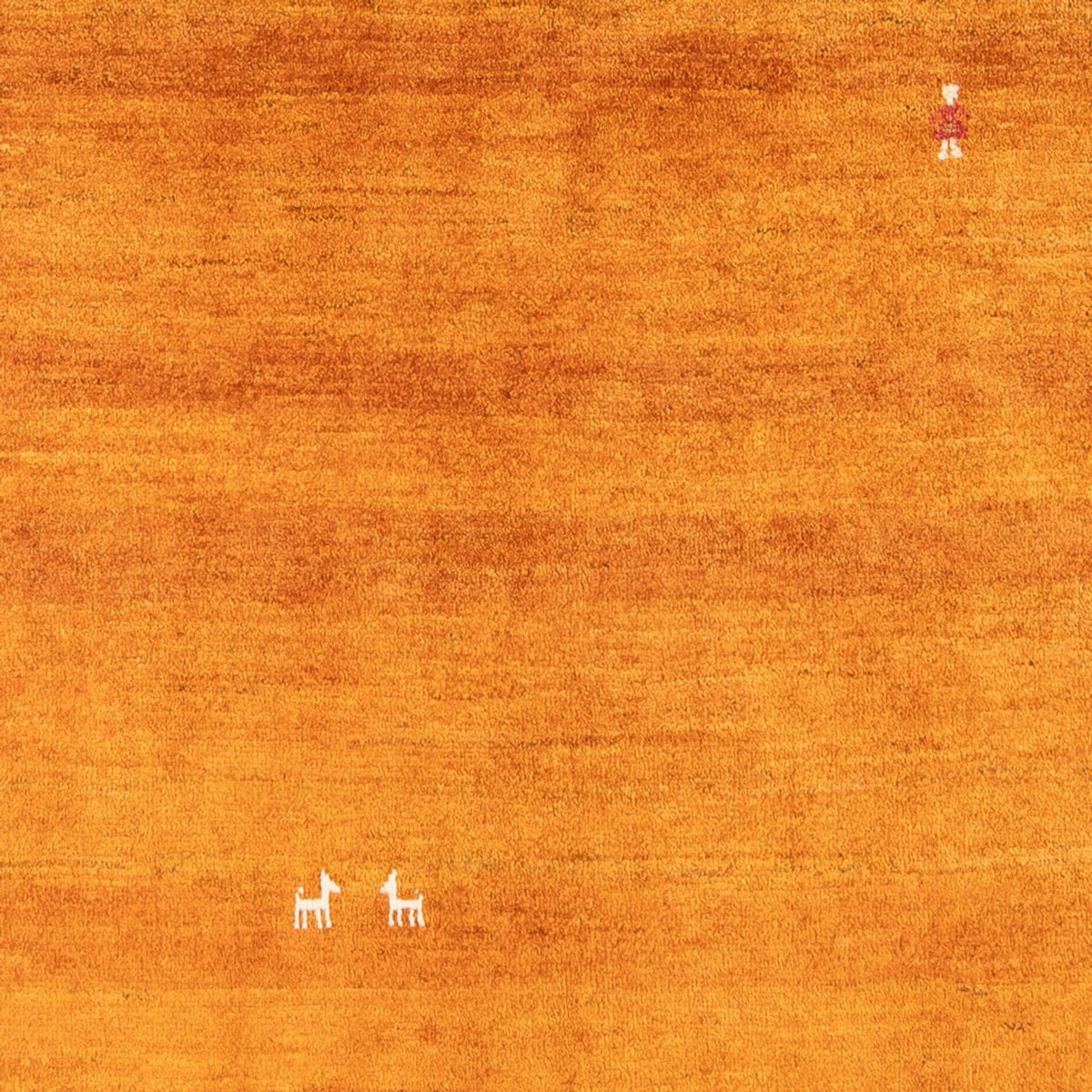 Gabbeh Rug - Perser - 196 x 150 cm - orange