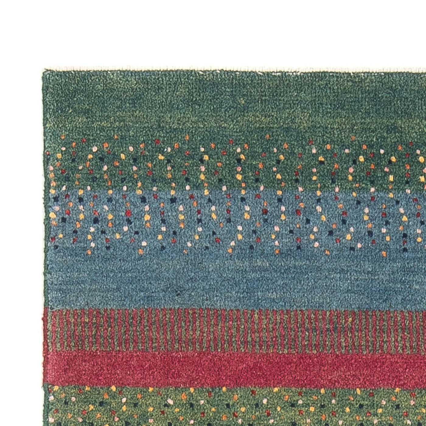 Gabbeh Persian Rug 153x79cm - Perserteppich Wollteppich