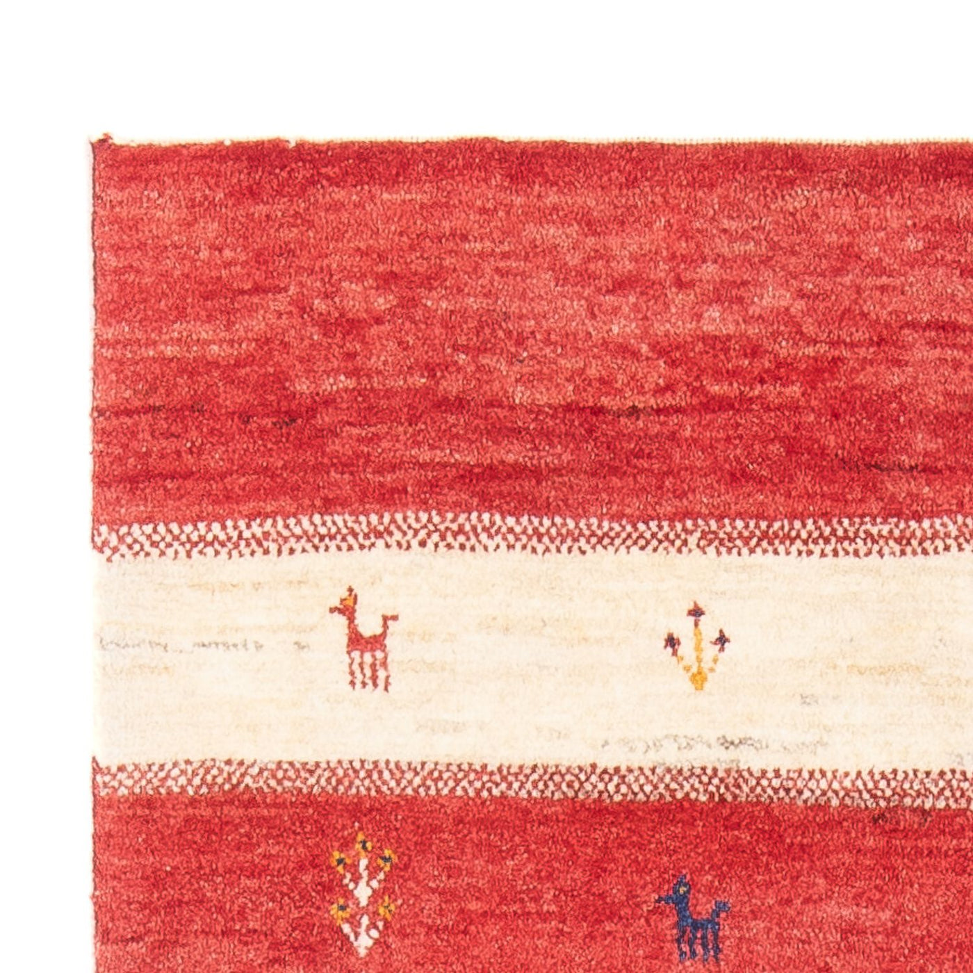 Gabbeh Persisch Teppich 143x80cm - Perserteppich Wollteppich