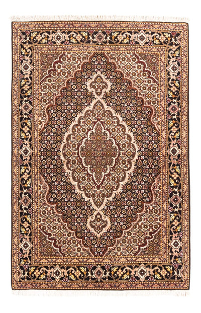 Tabriz - 40 Raj Rug 101x144cm - Persian Rugs