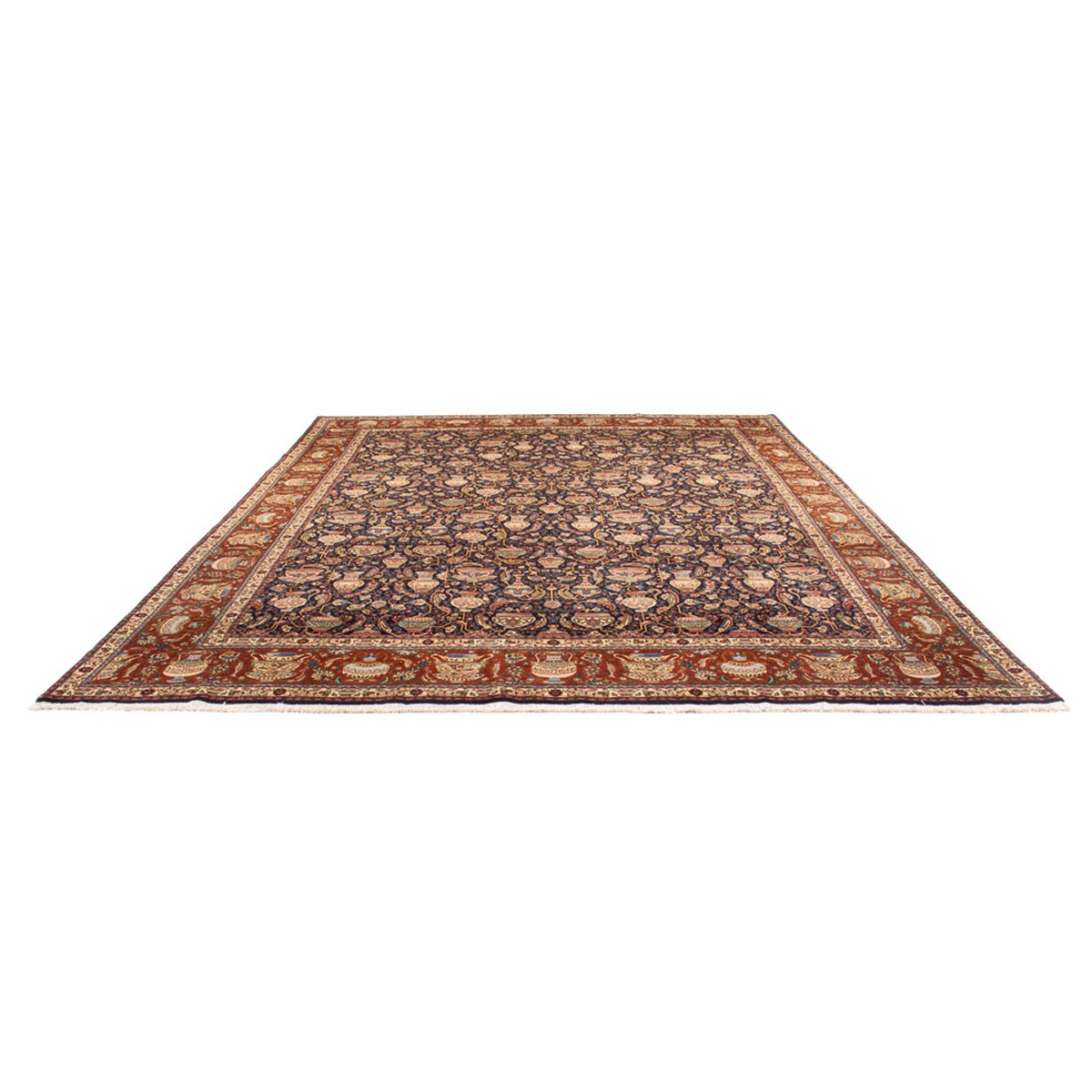 Perser Rug - Tabriz - 387 x 300 cm - dark blue