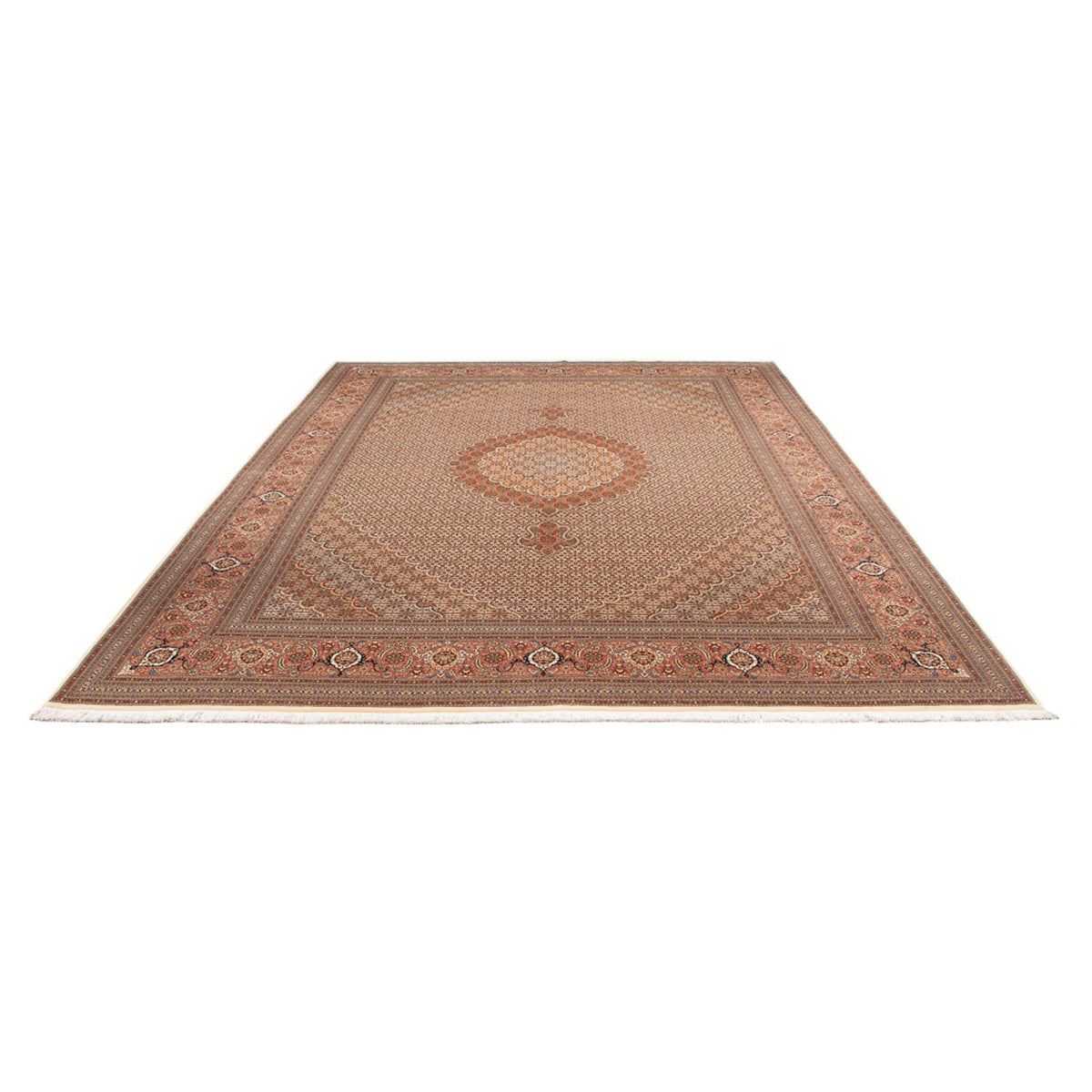 Perser Rug - Tabriz - 349 x 254 cm - light brown