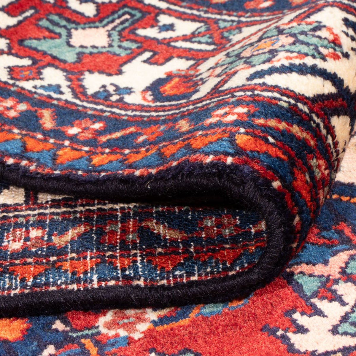 Perser Rug - Nomadic - 220 x 137 cm - red