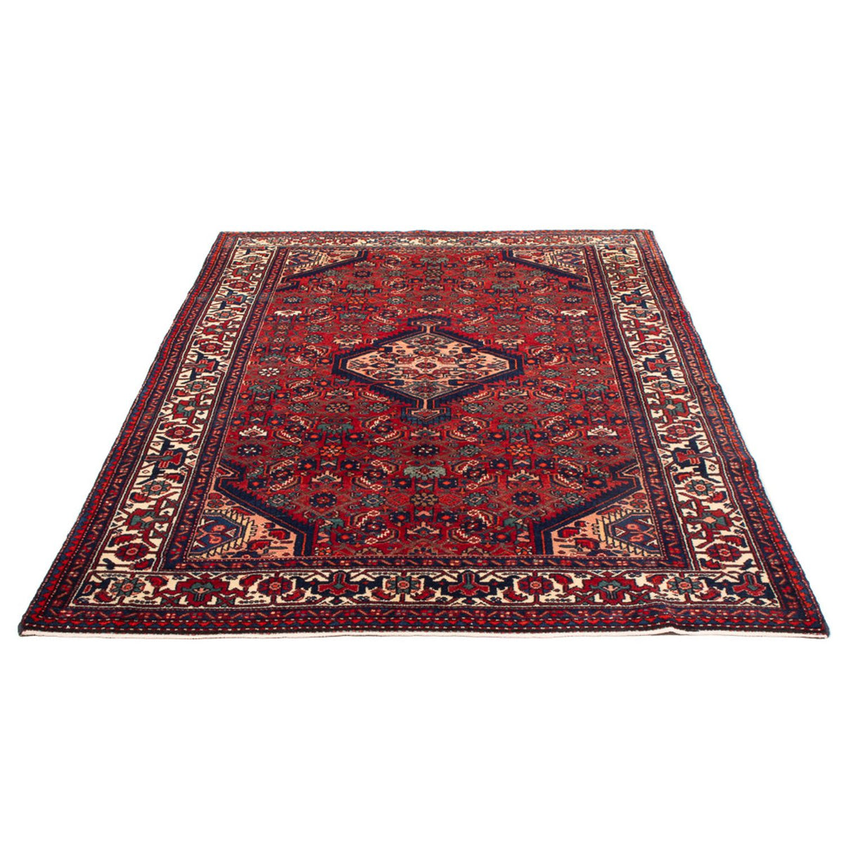 Perser Rug - Nomadic - 220 x 137 cm - red