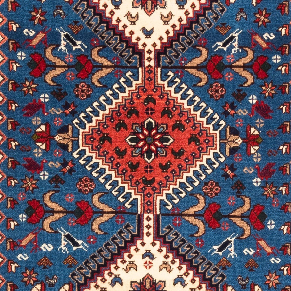 Runner Perser Rug - Nomadic - 197 x 82 cm - light blue