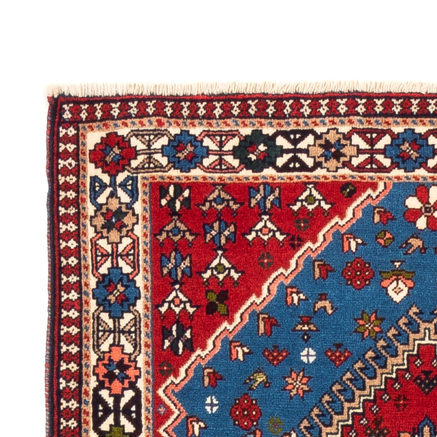 Runner Perser Rug - Nomadic - 197 x 82 cm - light blue