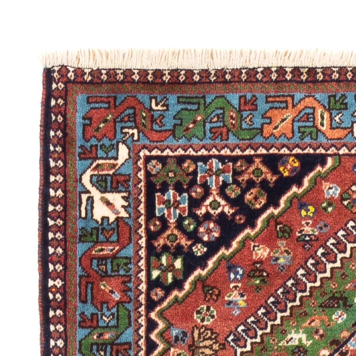 Runner Perser Rug - Nomadic - 197 x 82 cm - red