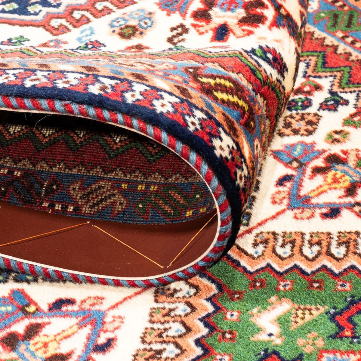 Runner Perser Rug - Nomadic - 216 x 62 cm - red