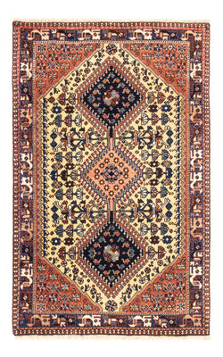 Perser Rug - Nomadic - 140 x 74 cm - cream
