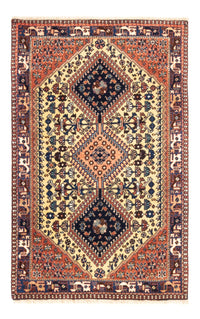 Perser Rug - Nomadic - 140 x 74 cm - cream