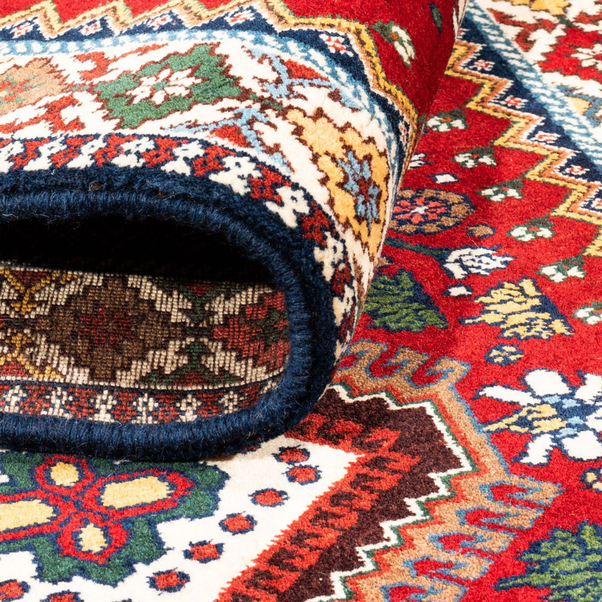 Runner Perser Rug - Nomadic - 197 x 83 cm - red