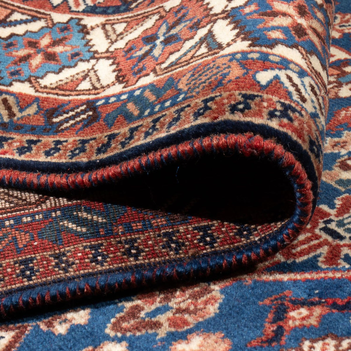 Perser Rug - Nomadic - 352 x 245 cm - dark blue