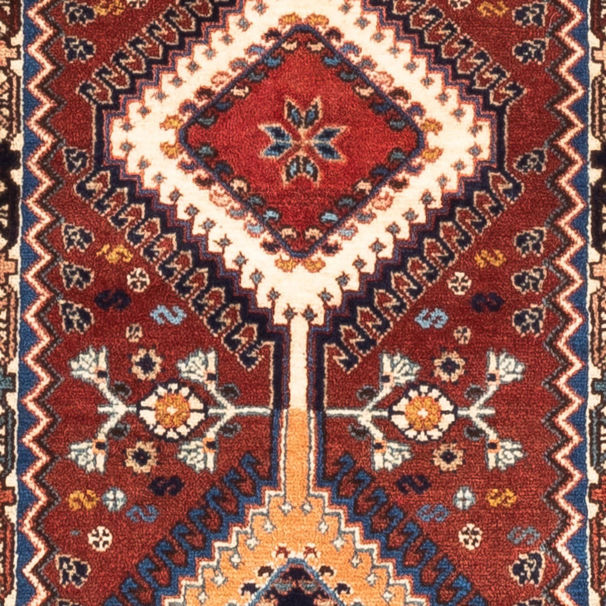 Runner Perser Rug - Nomadic - 194 x 60 cm - red