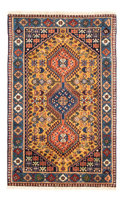 Perser Rug - Nomadic - 130 x 80 cm - yellow