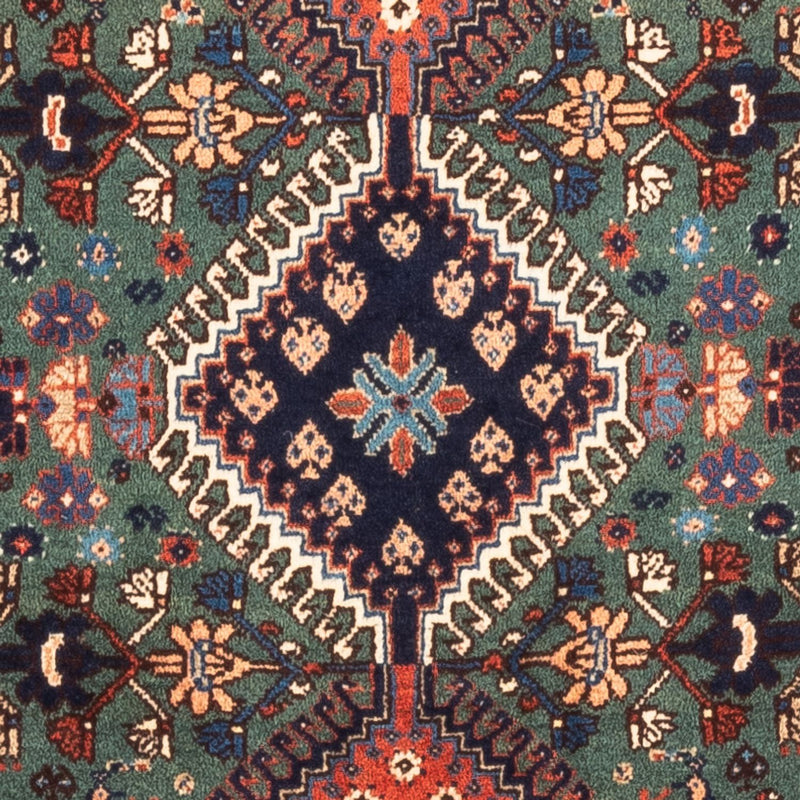 Perser Rug - Nomadic - 130 x 80 cm - green