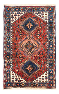 Perser Rug - Nomadic - 123 x 81 cm - red
