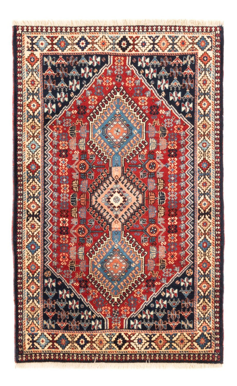 Perser Rug - Nomadic - 128 x 82 cm - red