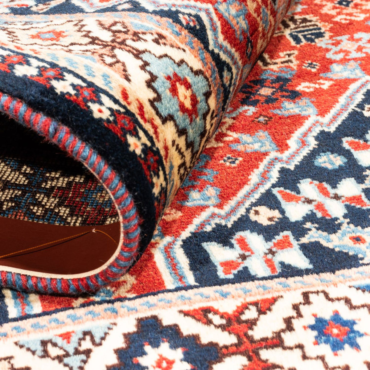 Perser Rug - Nomadic - 128 x 82 cm - red