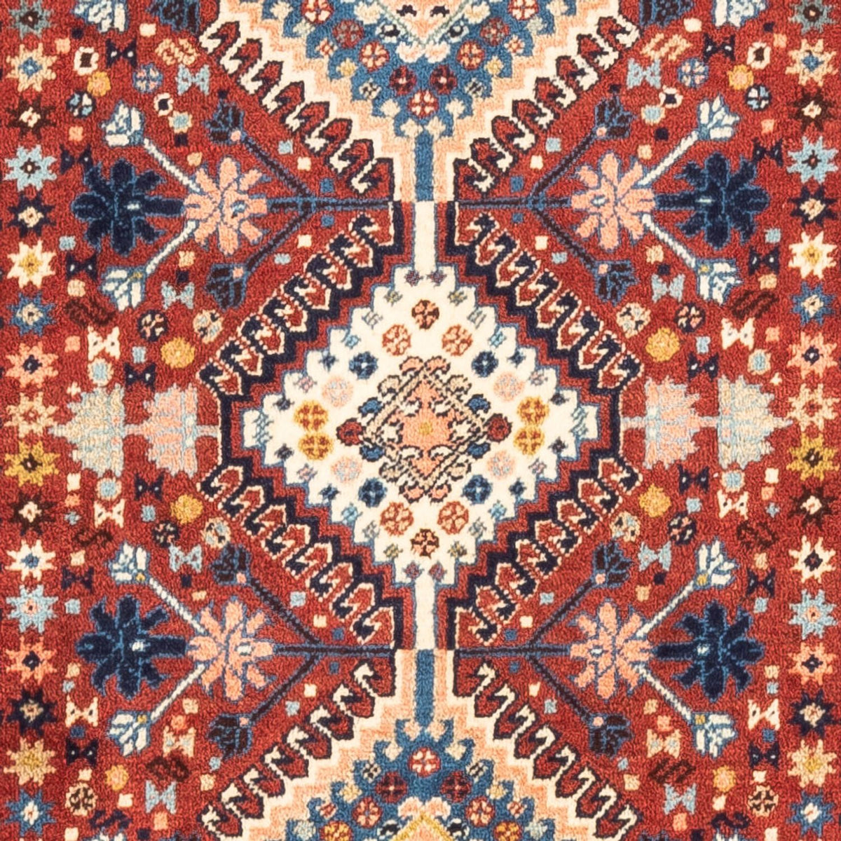 Perser Rug - Nomadic - 131 x 86 cm - red