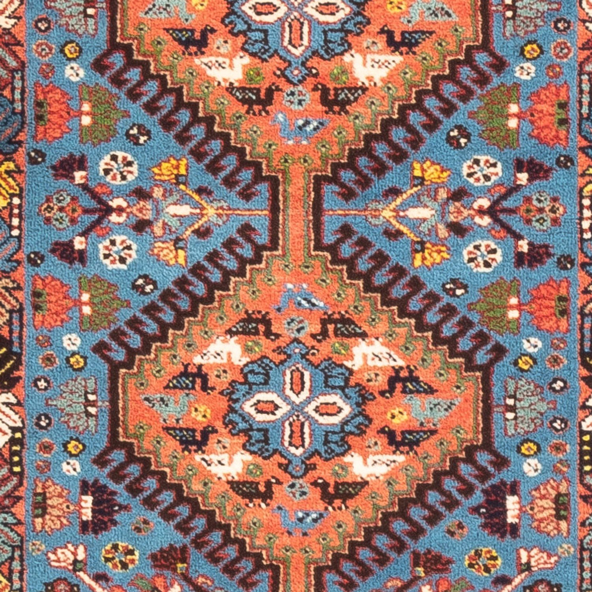 Runner Perser Rug - Nomadic - 200 x 60 cm - light blue