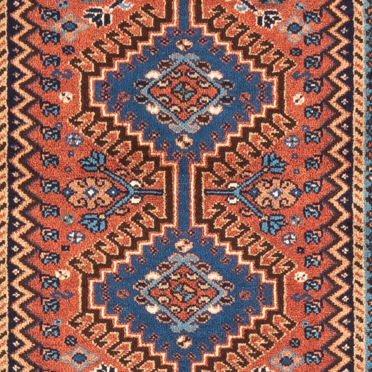 Runner Perser Rug - Nomadic - 195 x 60 cm - red