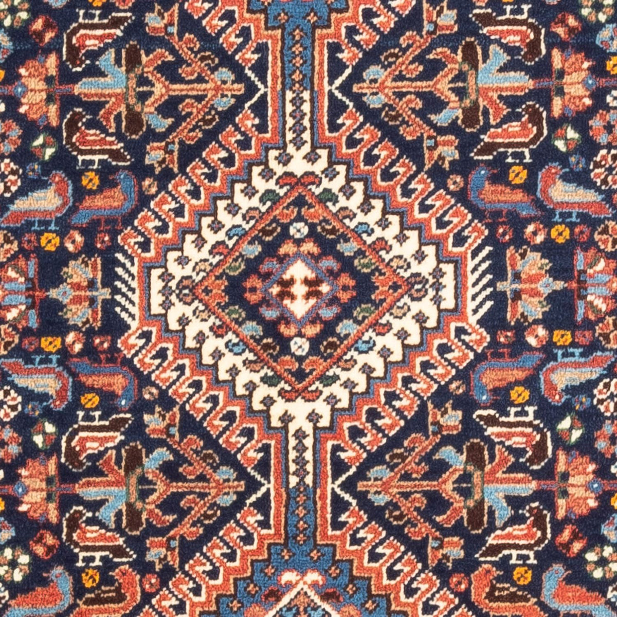 Perser Rug - Nomadic - 125 x 80 cm - dark blue