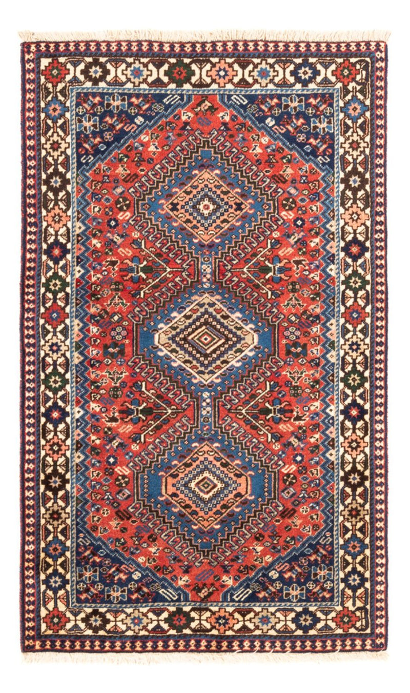 Perser Rug - Nomadic - 128 x 75 cm - red