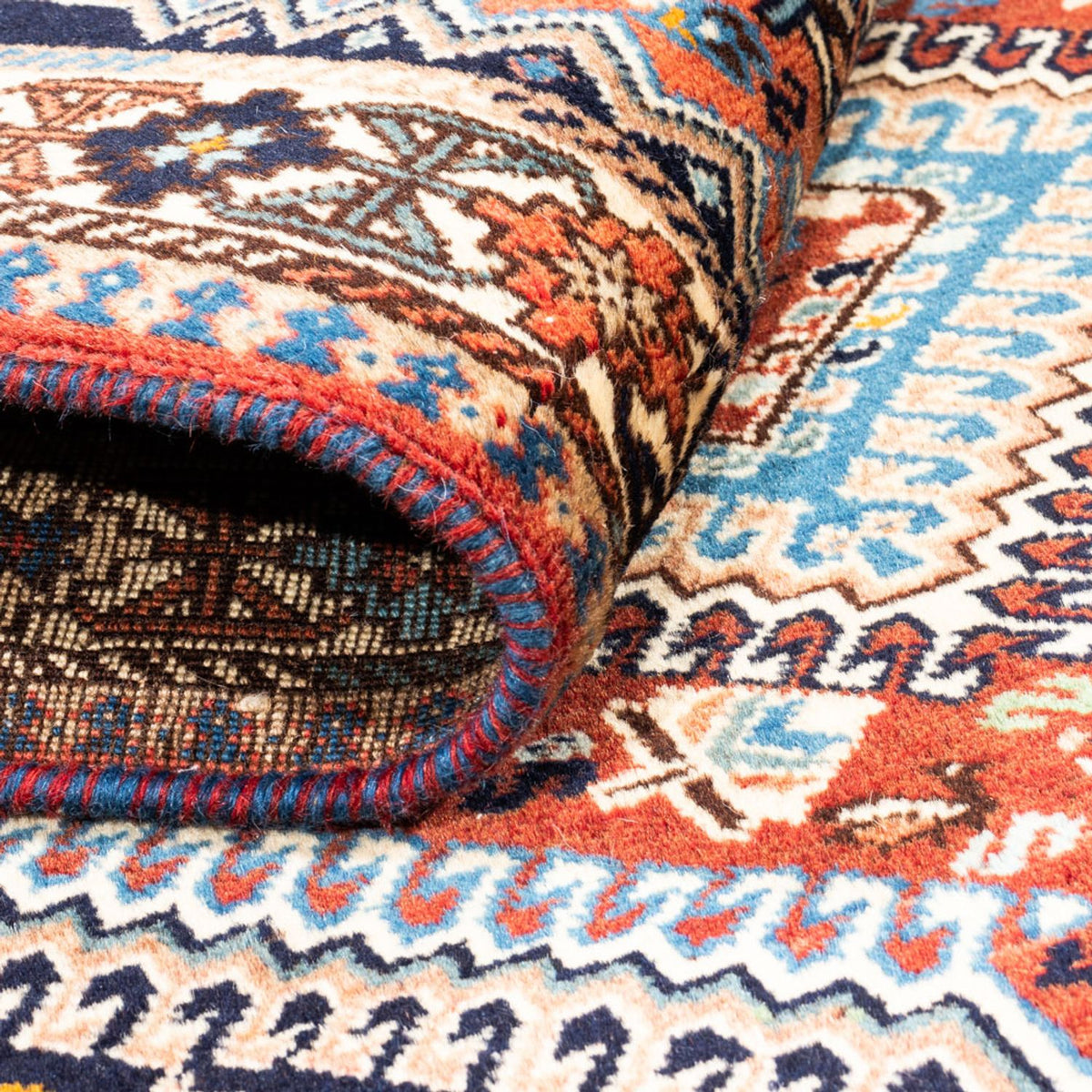 Perser Rug - Nomadic - 130 x 85 cm - red